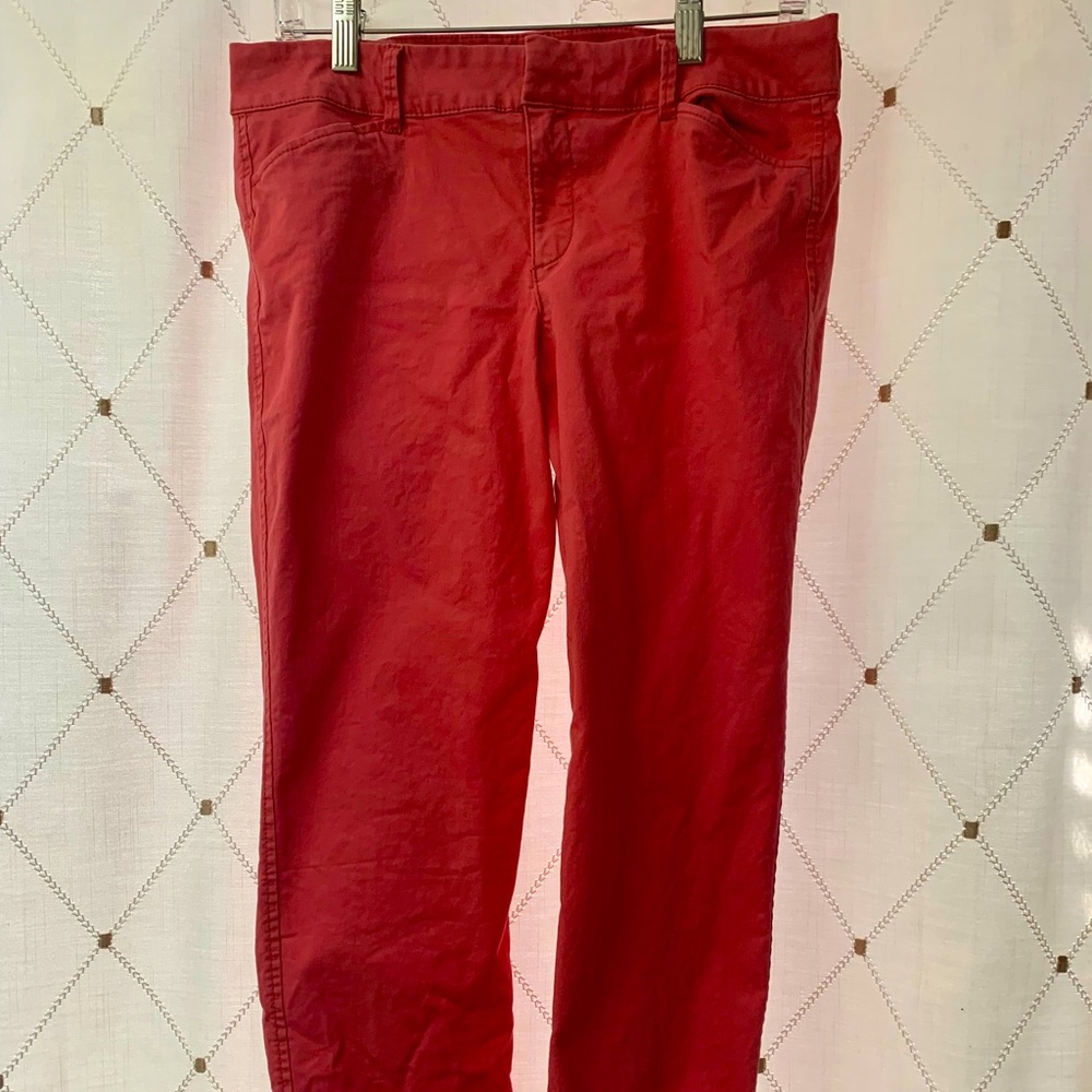Old Navy Coral Pixie Pants